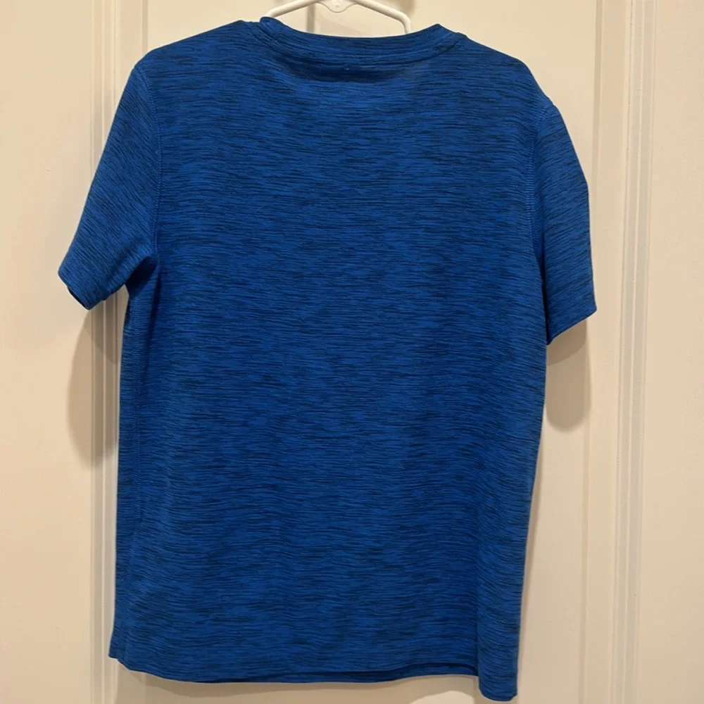 Old Navy active blue athletic tshirt. Boys Size 6-7